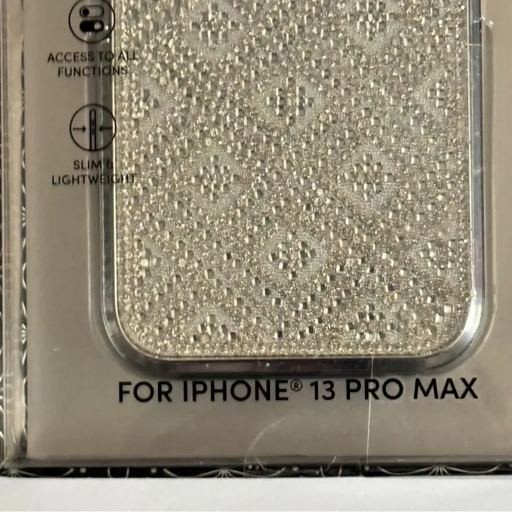 XO poppy Glitz & Glam Phone Case for IPhone 13 Pro Max